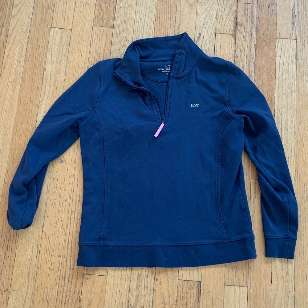 Vineyard Vines Womens Size S Quarter Zip Pullover Sweatshirt